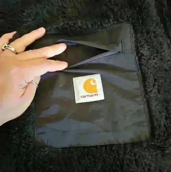 Carhartt Mens Black WIP Jackson Crew Sweatshirt S - Picture 8 of 12